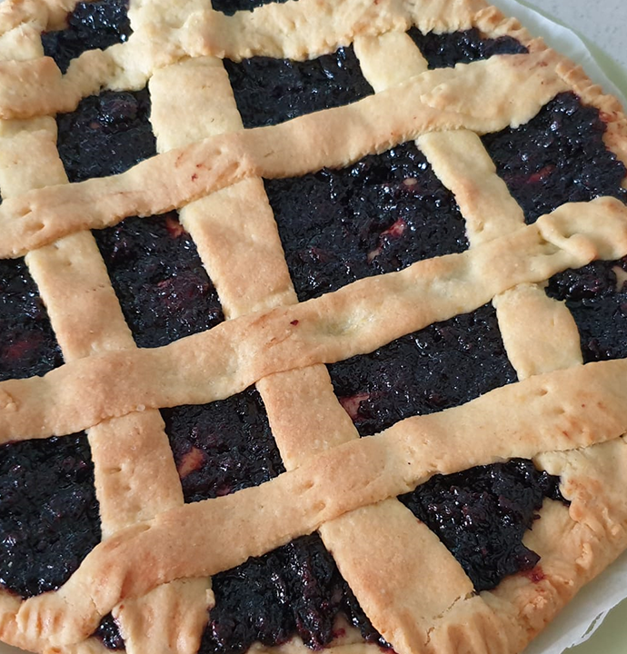 Crostata con marmellata